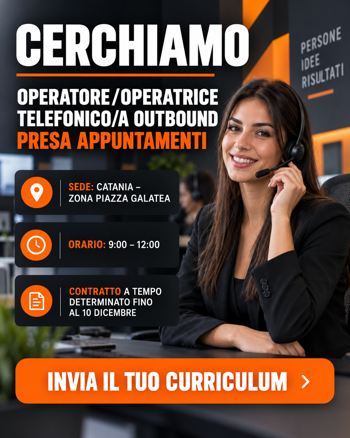RICERCA OPERATORE/OPERATRICE TELEFONICO/A OUTBOUND